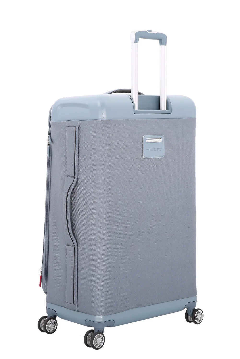 SwissGear Tensilite Large Checked Spinner kuffert sølv/blå 29"