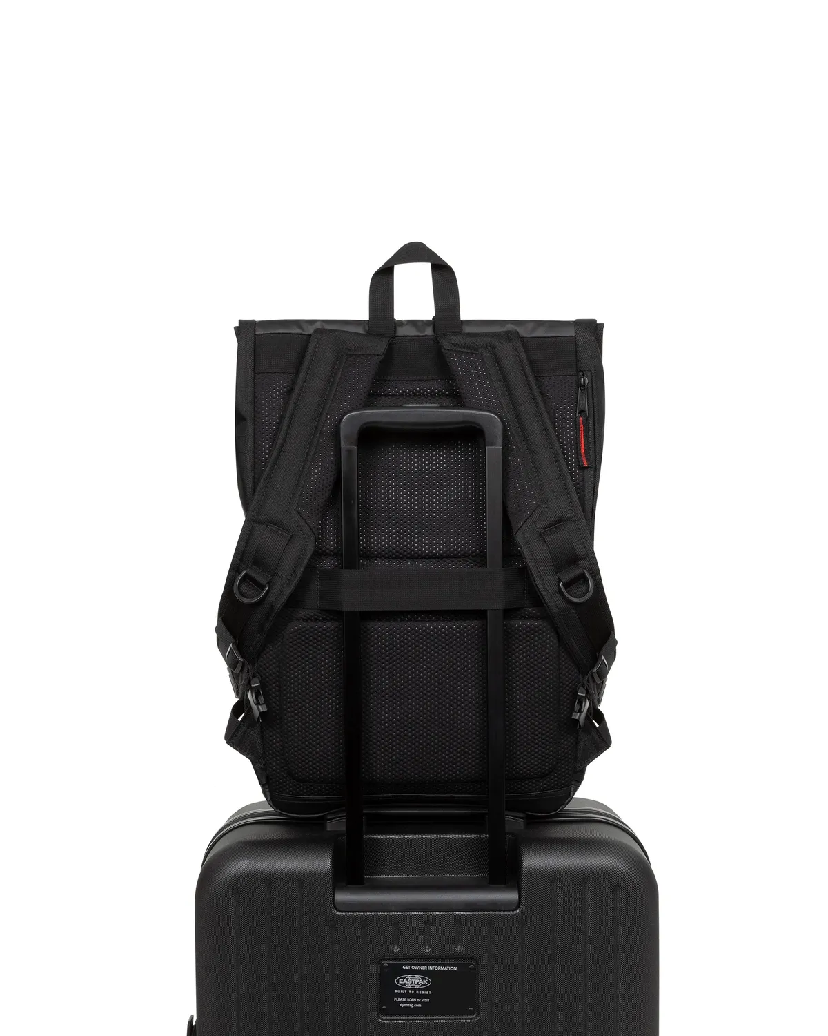 Eastpak Tecum Roll rygsæk Medium sort roll-top 14"