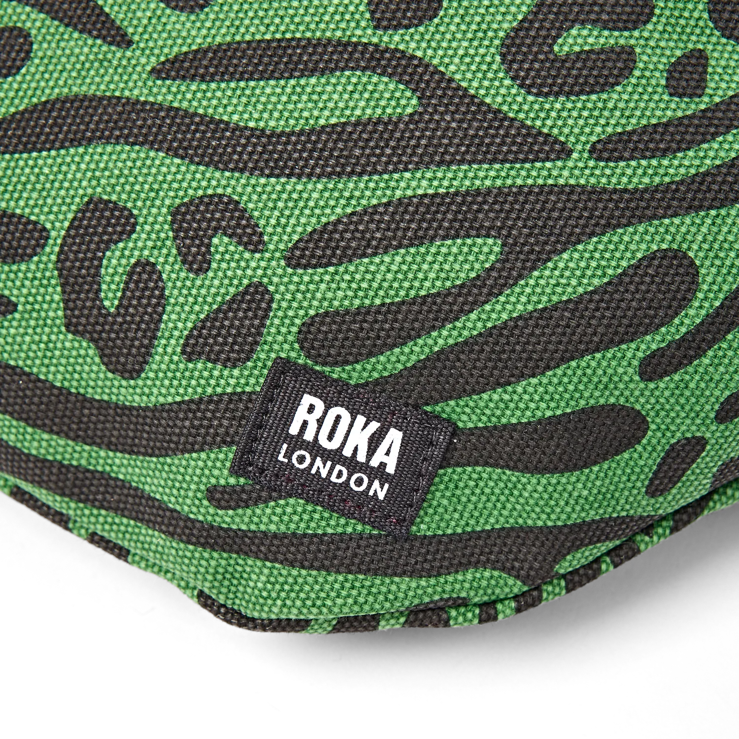 Roka London Mill Hill crossbody taske animal artichoke small 3,7L