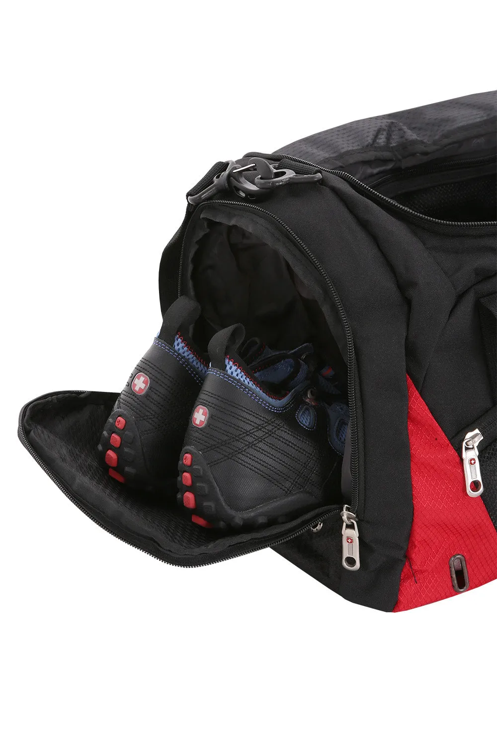 Swissgear 1900 duffel 21" Black/Red skorum