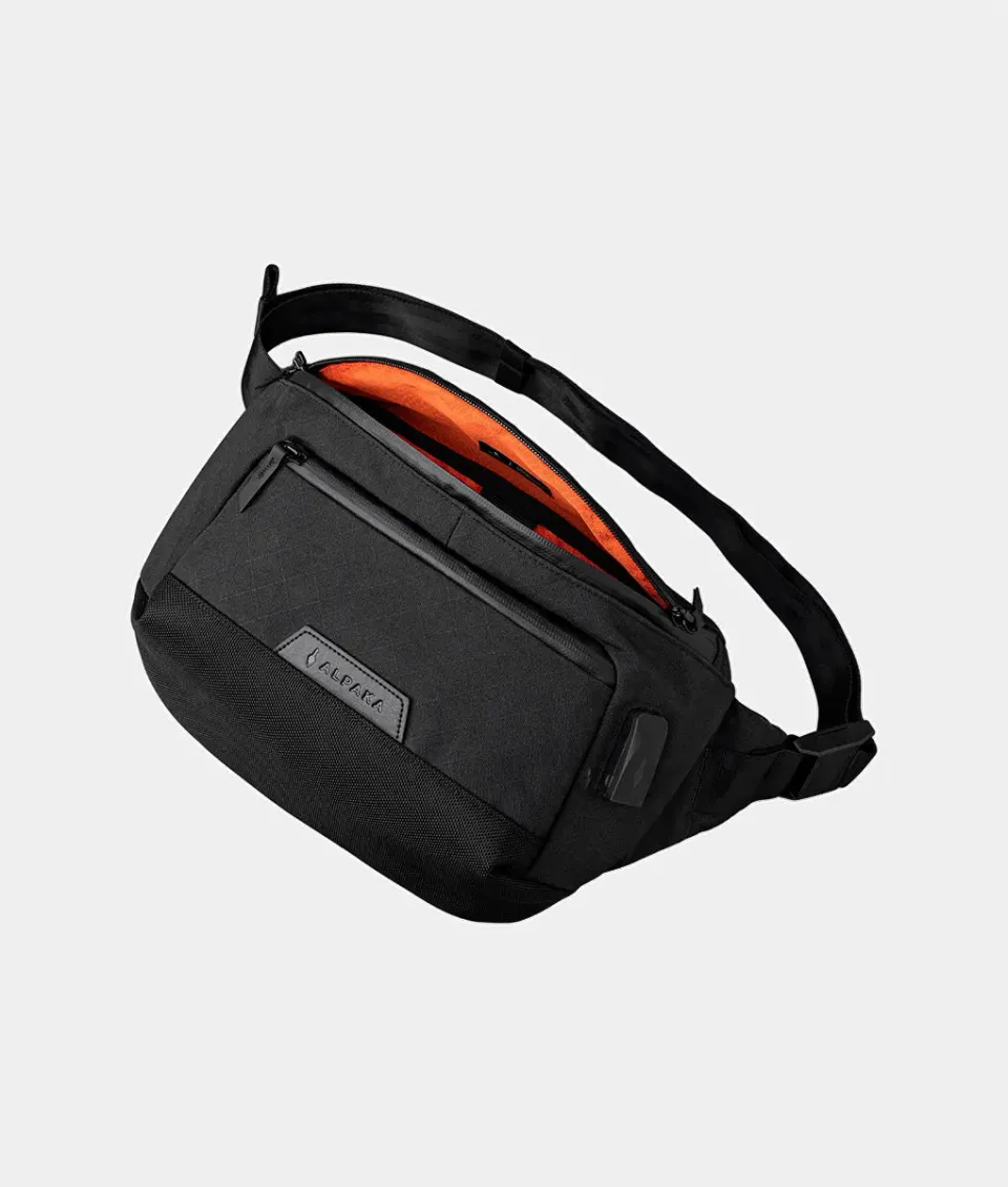 Alpaka Bravo X Sling V2 skuldertaske sort 6L
