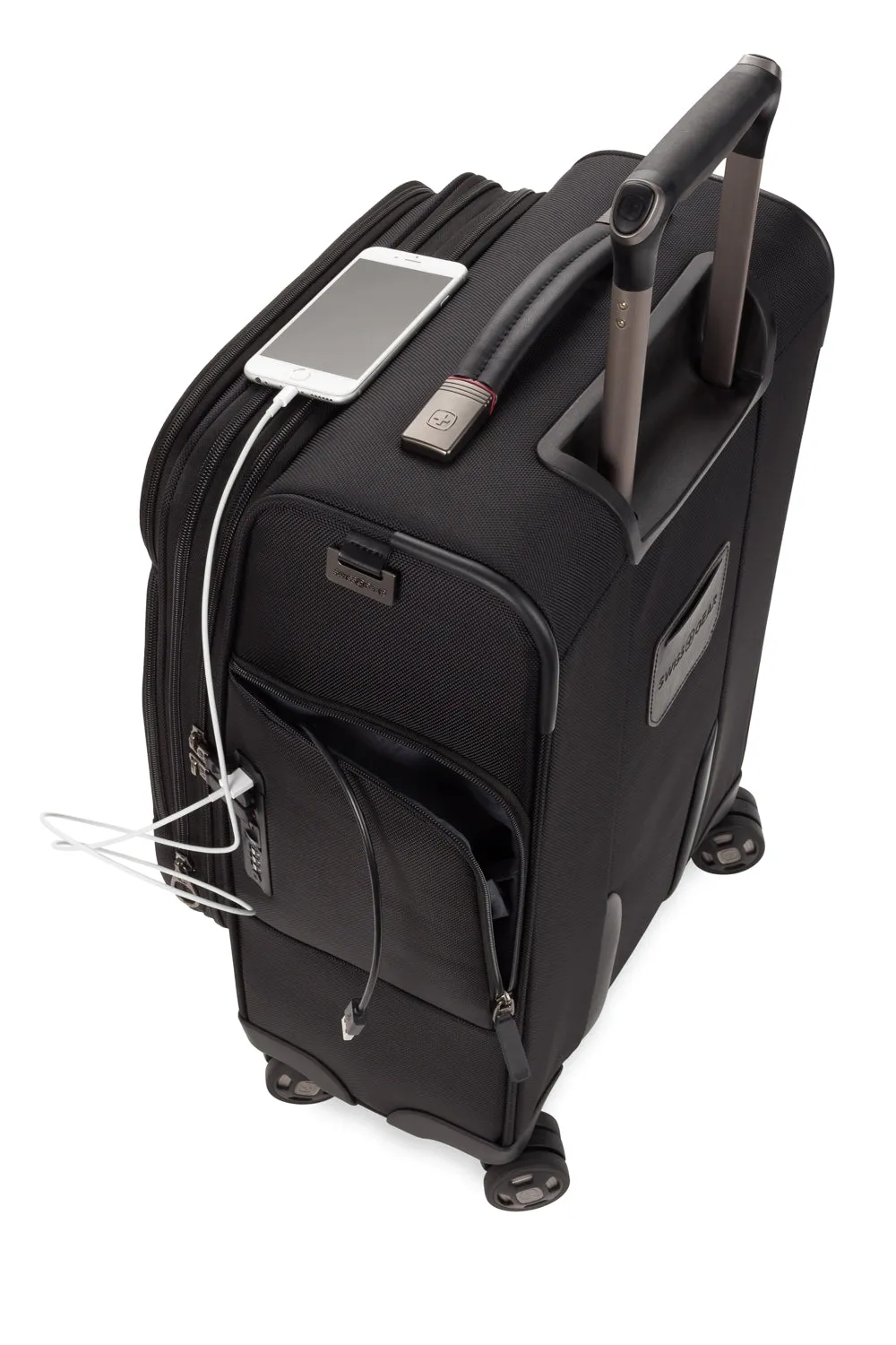 Swissgear 7878 kabinekuffert 20" sort USB