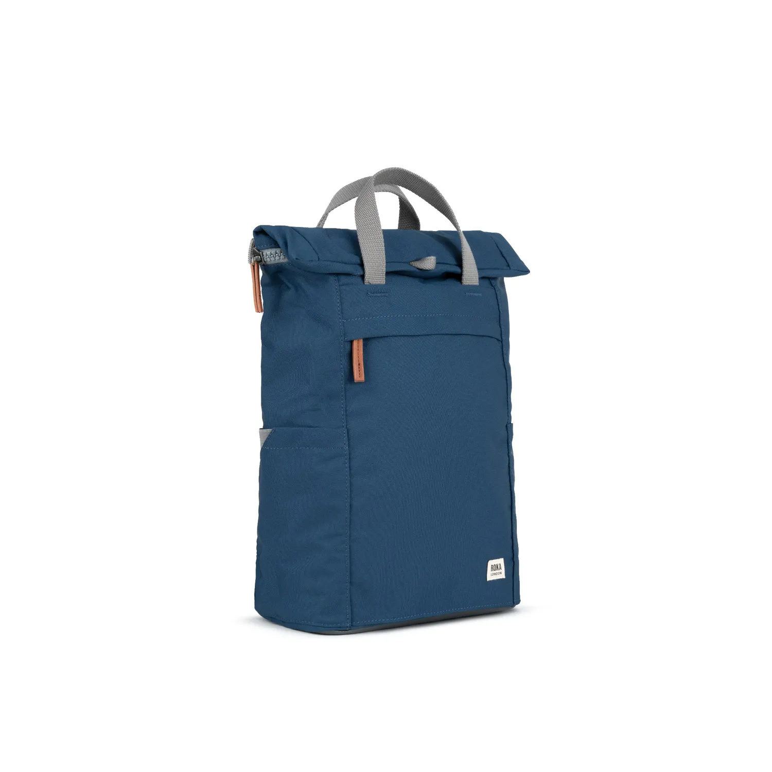 Roka London Finchley rygsæk deep blue laptoprum