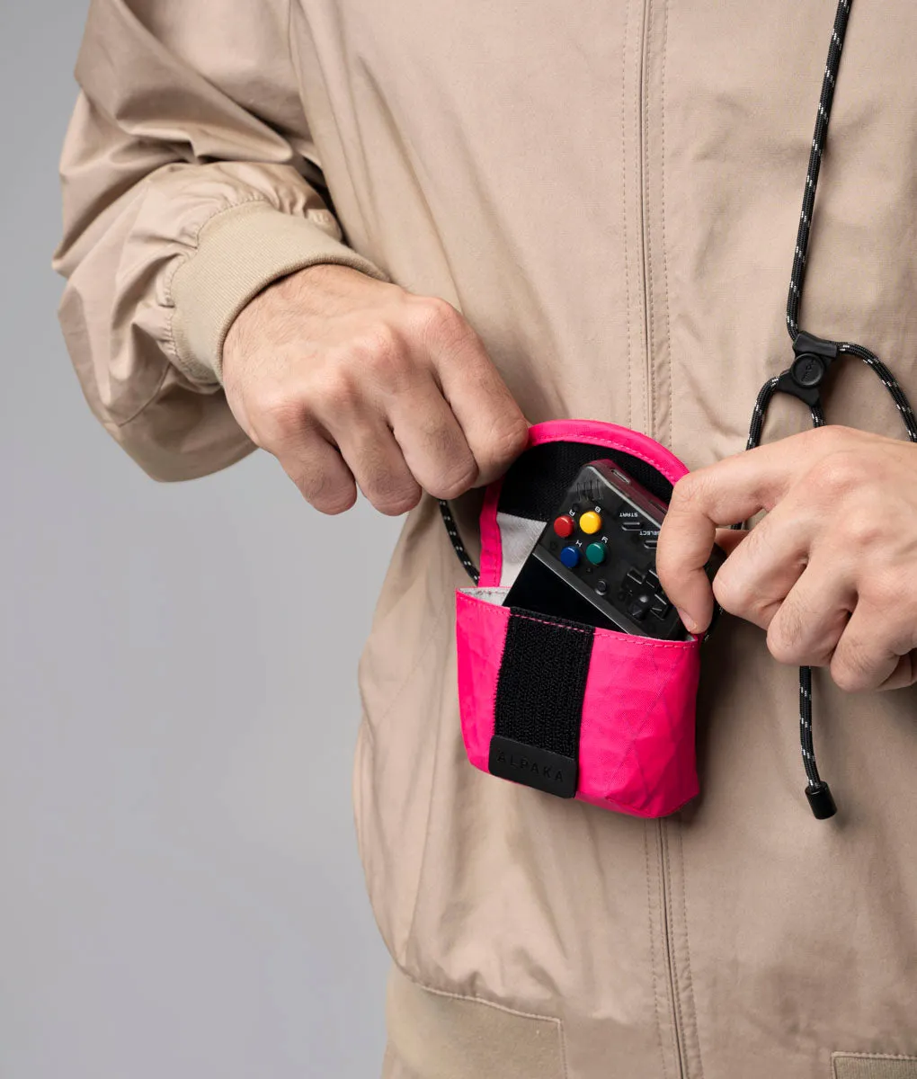 Alpaka Micro Messenger skuldertaske pink X-Pac