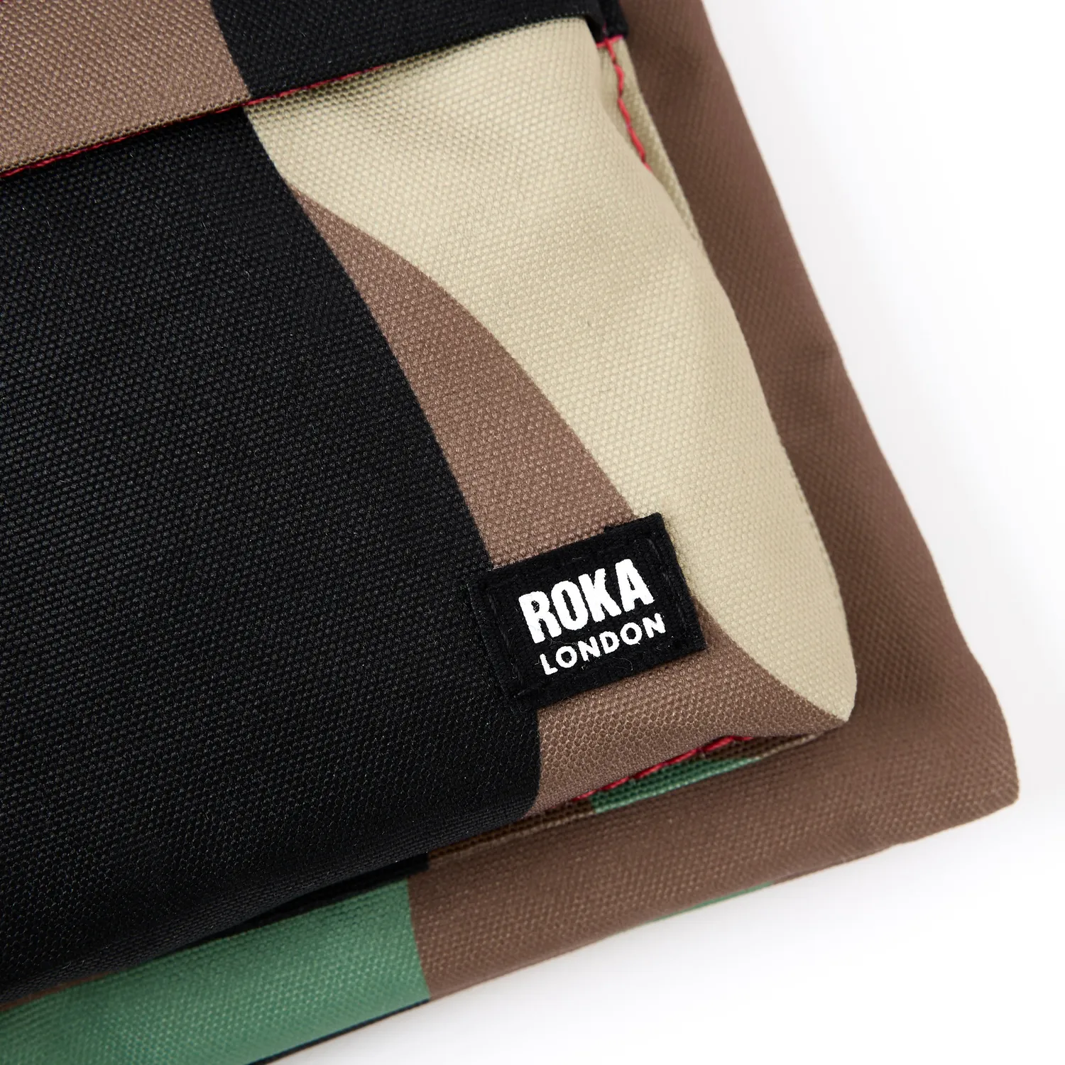 Roka London Chelsea B crossbody taske medium vintage camo