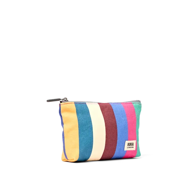 Roka London Maida Vale pouch wide stripe multi 2,2 liter