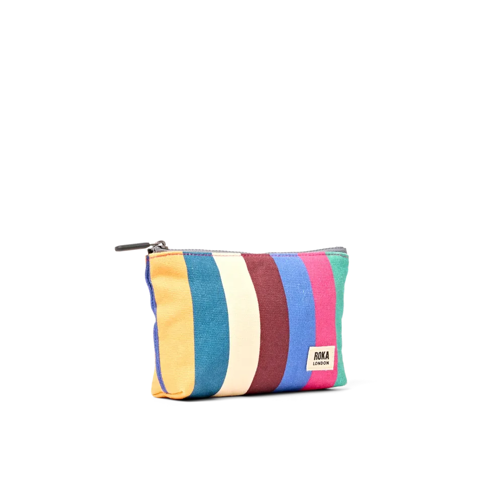 Roka London Maida Vale pouch wide stripe multi 2,2 liter