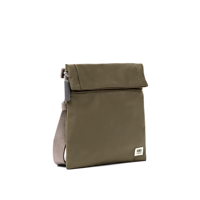 Roka London Stratford Small crossbody Army 0,5 liter