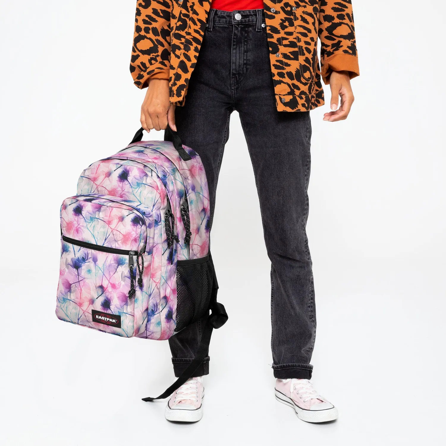 Eastpak Morius rygsæk medium purple ray 15 tommer