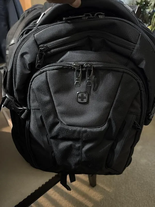 SWISSGEAR kuffertmærke personligt Black/White 2-pak