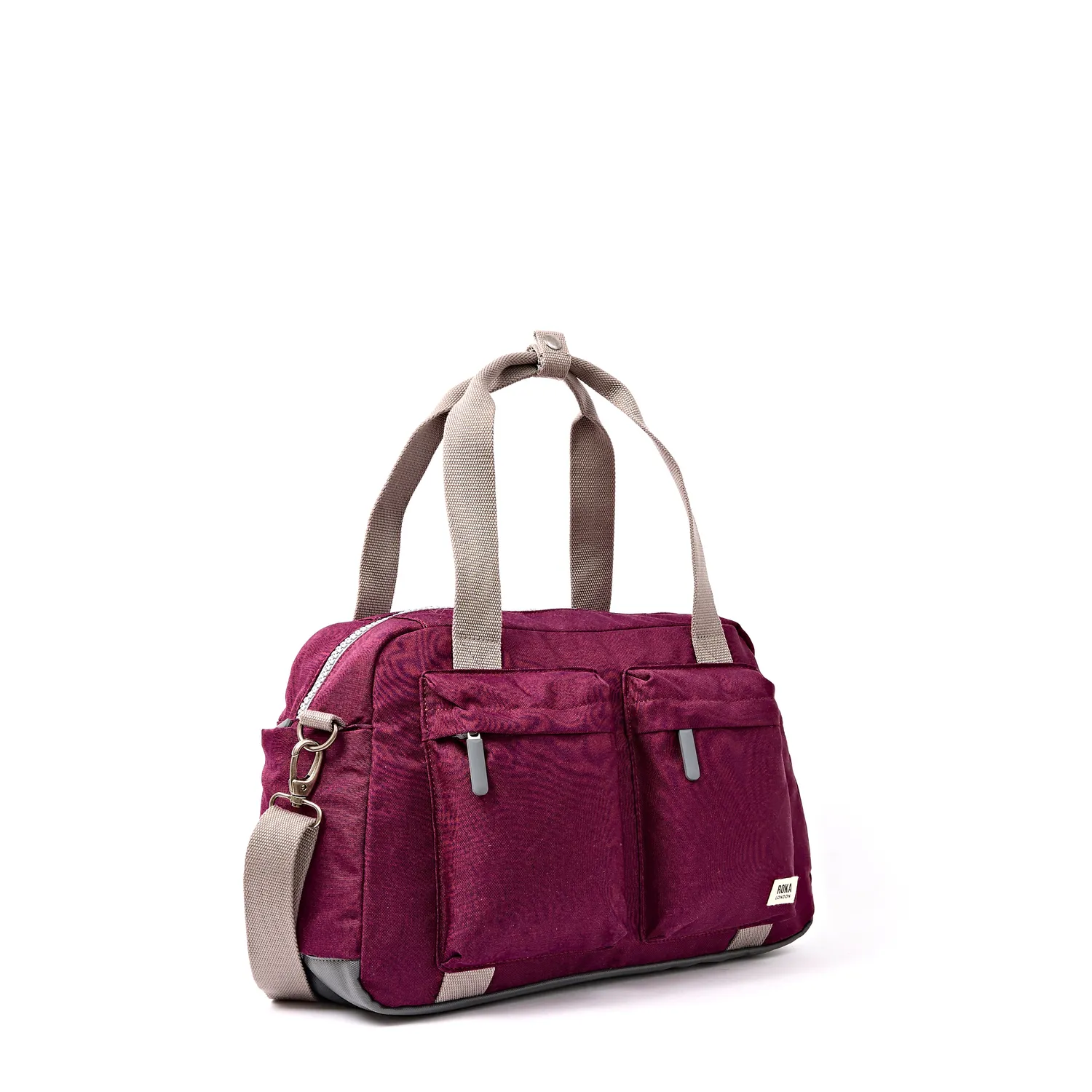 Roka Gatwick duffelbag Small – Cherry Lacquer