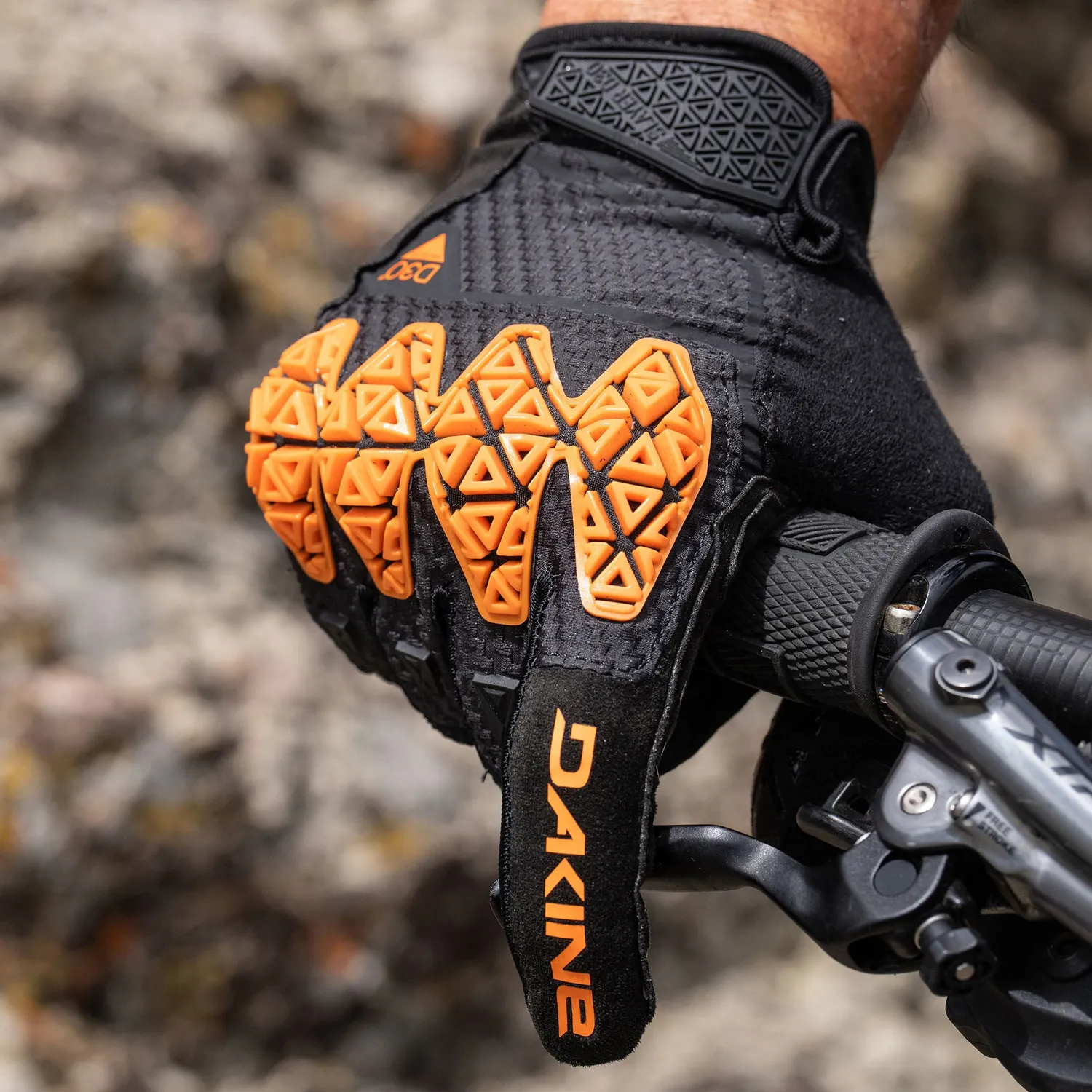 Dakine Slayer Pro D30 cykelhandsker sort/orange