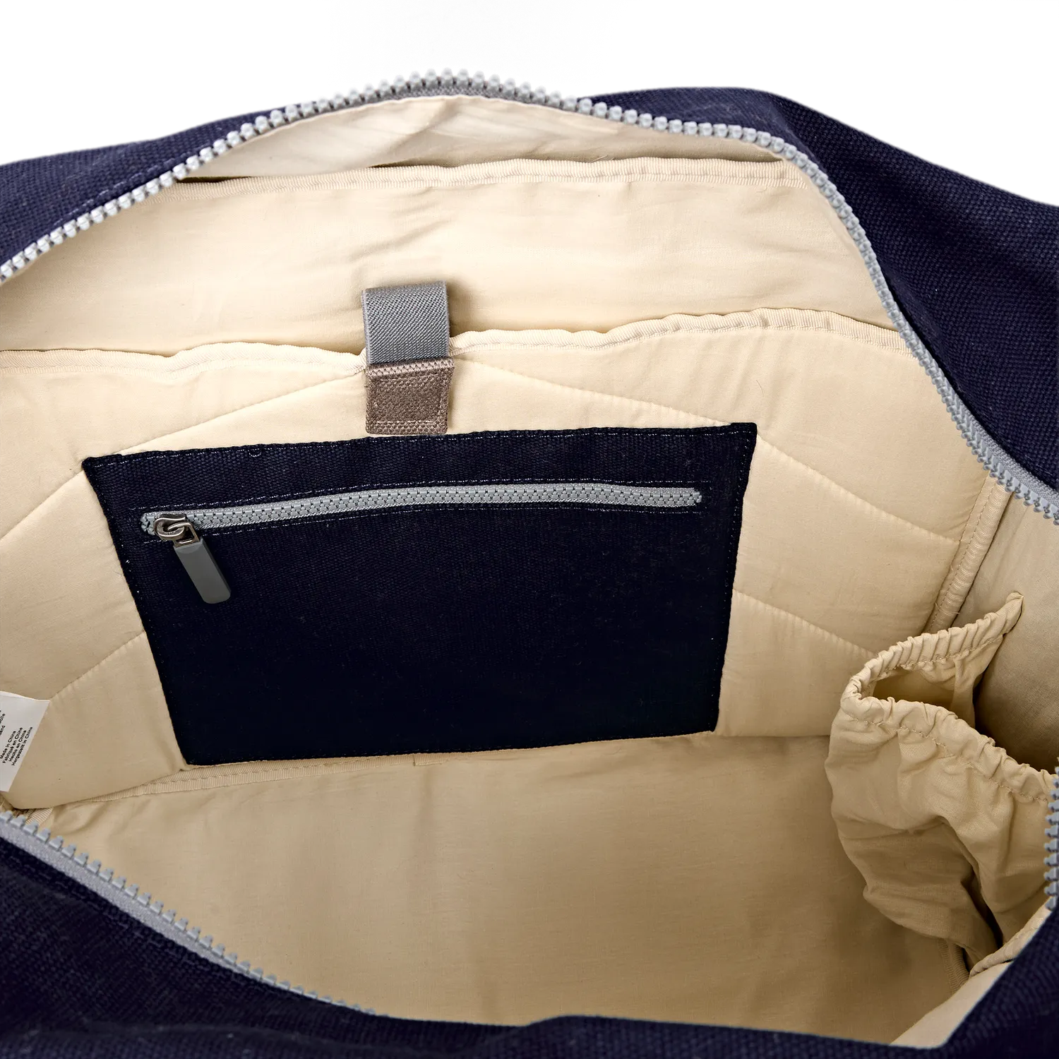 Roka London Sloane skuldertaske Medium navy laptoprum