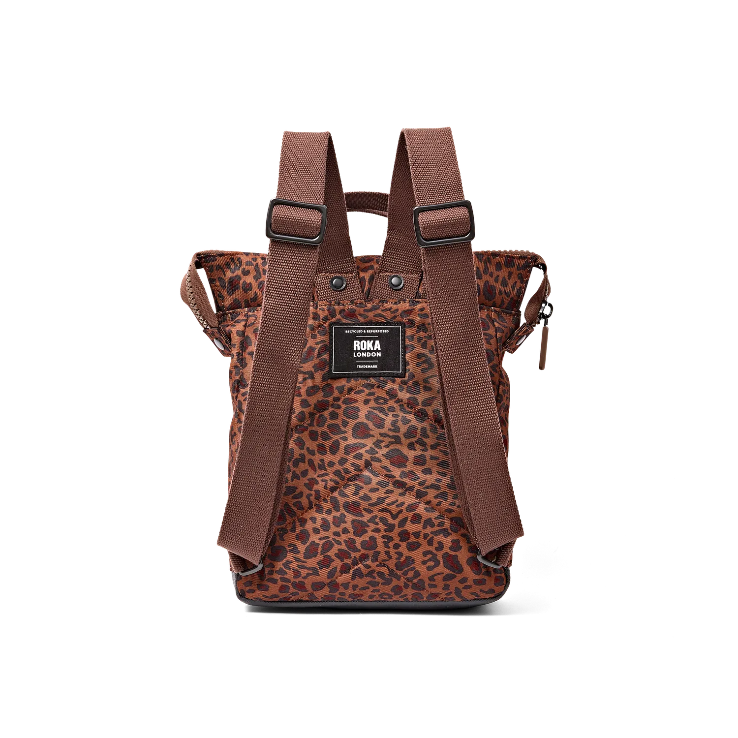 Roka London Bantry rygsæk Mini Leopard Small 7,4 l