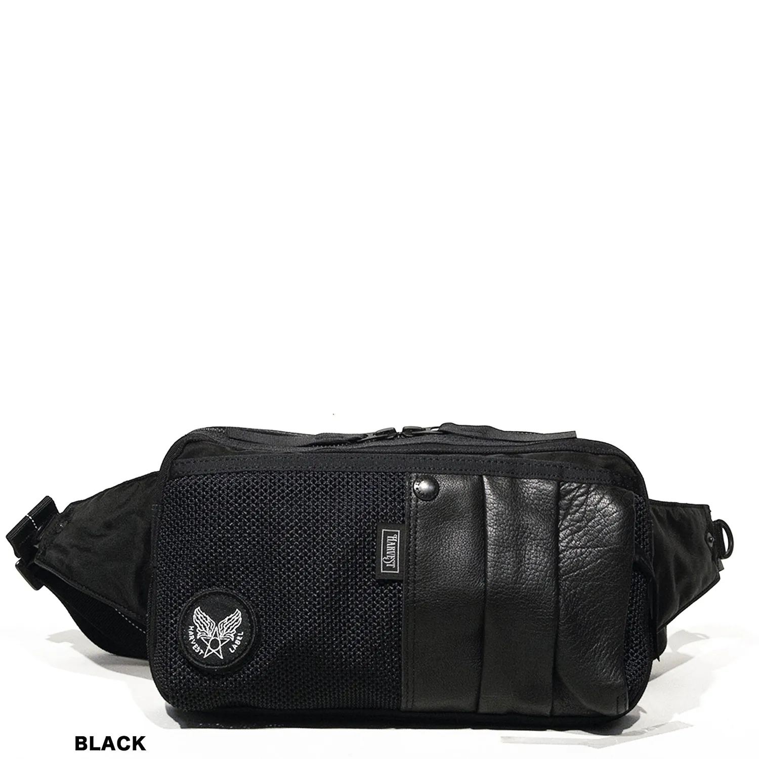 Harvest Label Custom HC-0101 bæltetaske sort crossbody