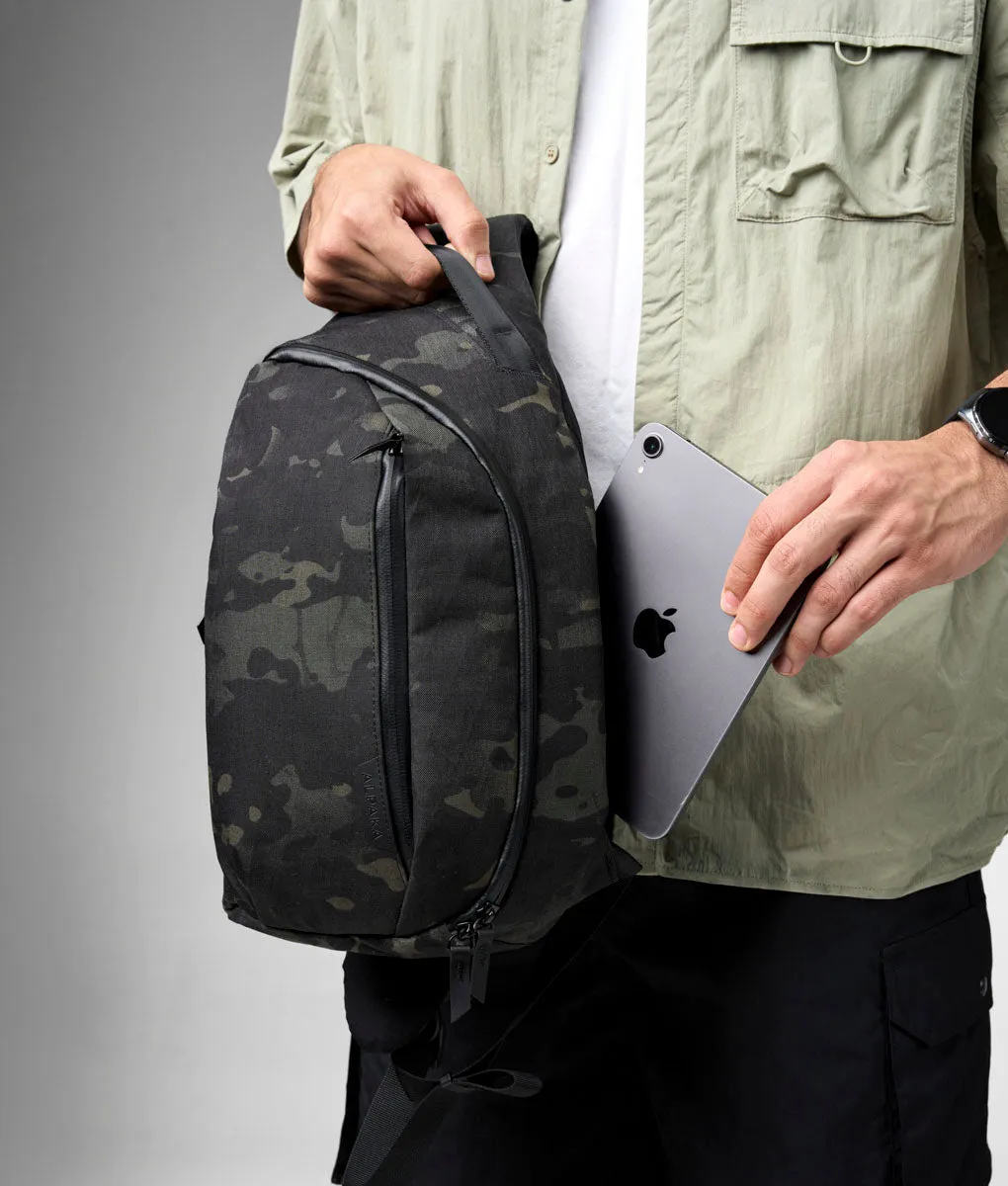 Alpaka Metro Crossbody skuldertaske Multicam Black