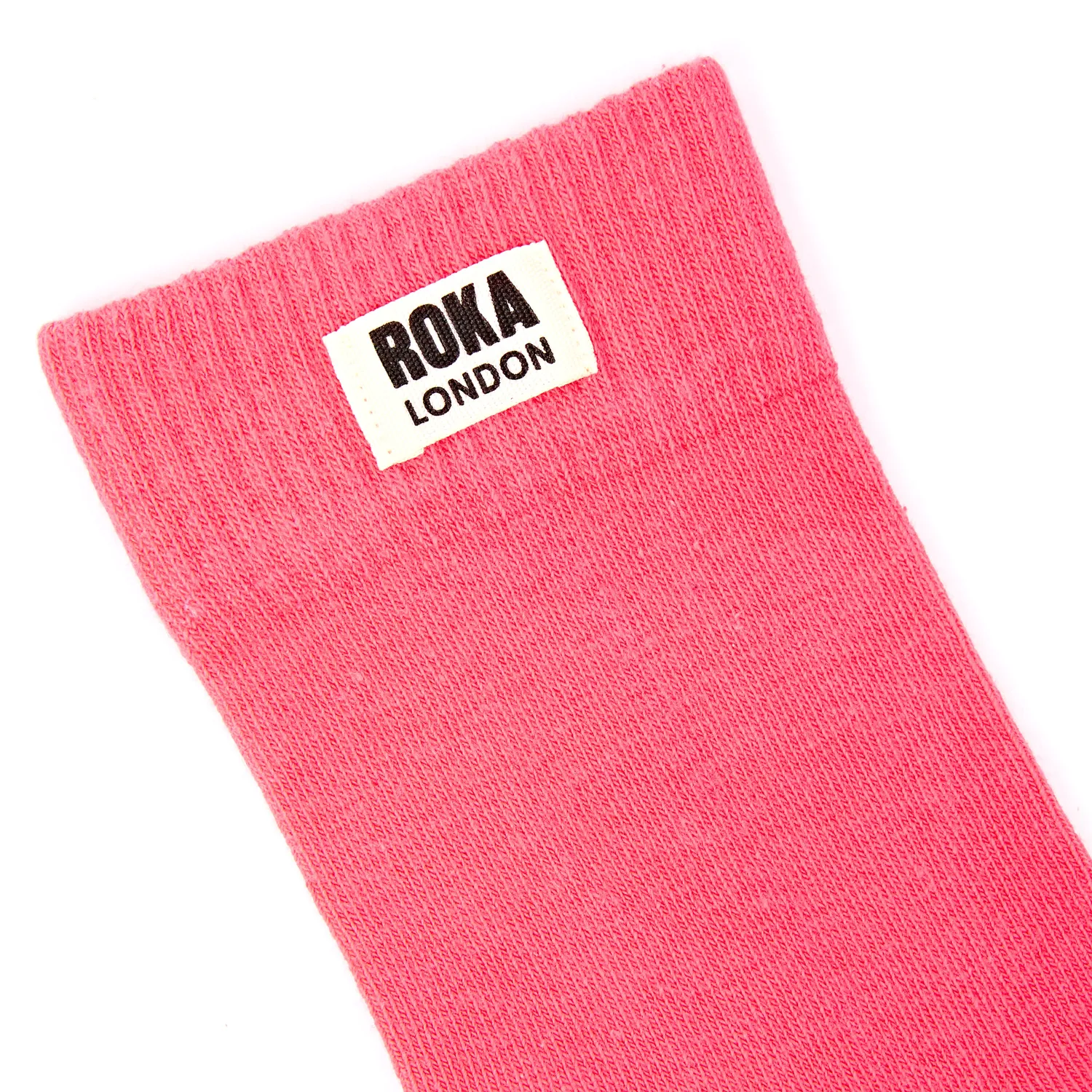 Roka London Wimbledon damesokker Sugar Coral økologisk bomuld