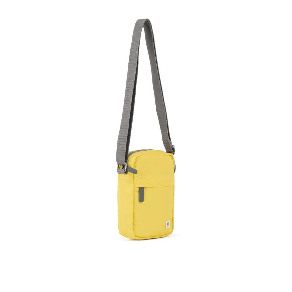 Roka London Bond Pocket crossbody taske Small lemonade vejrbestandig