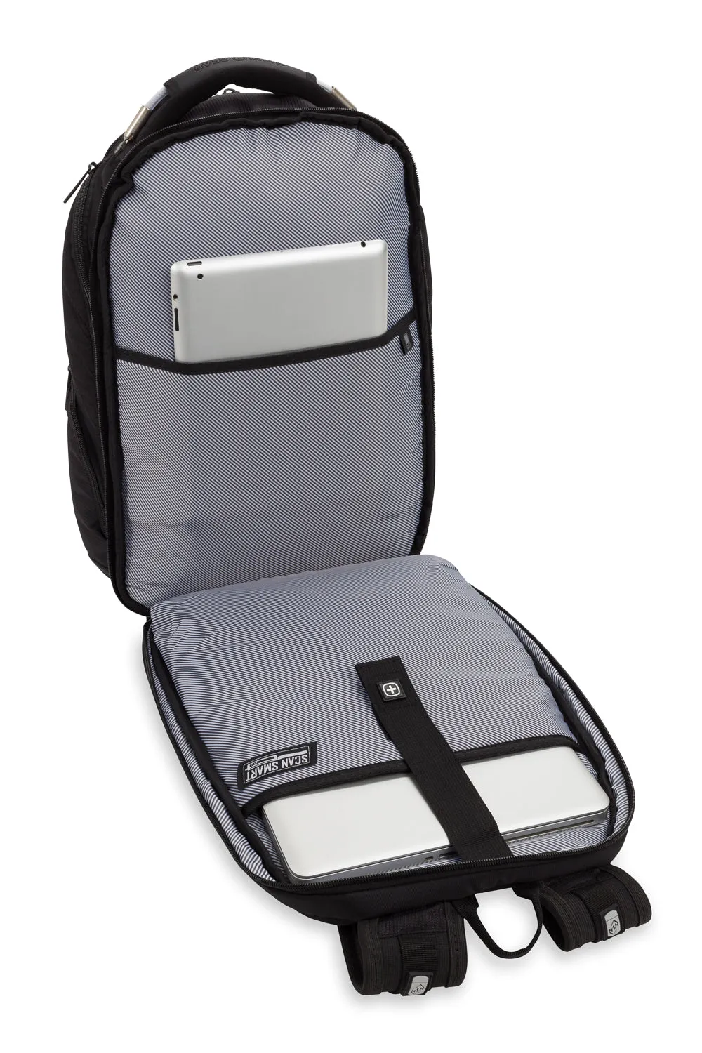 SwissGear CoreTech II ScanSmart rygsæk sort 16" laptop