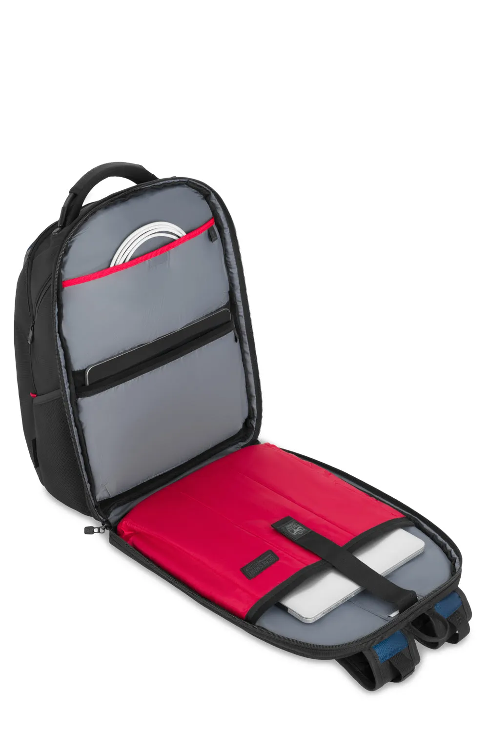 Wenger Ibex ScanSmart laptoprygsæk Black/Blue/Grey