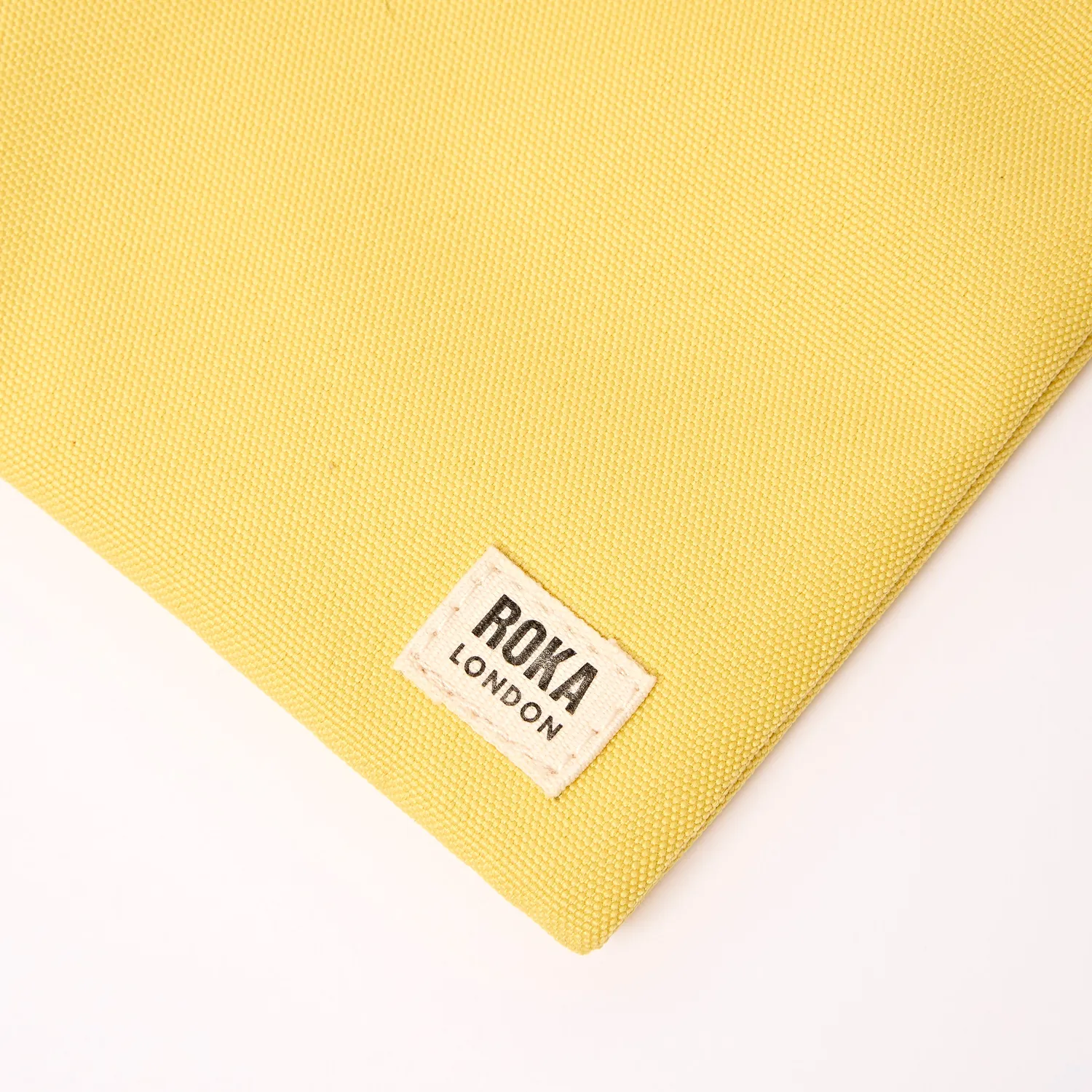 Roka London Chelsea crossbody taske XS lemonade stripe
