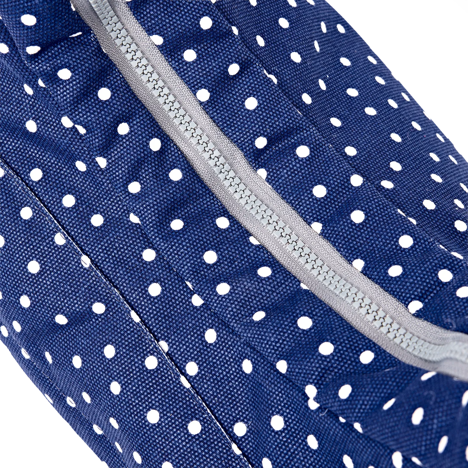 Roka London Belsize skuldertaske Navy Polka medium