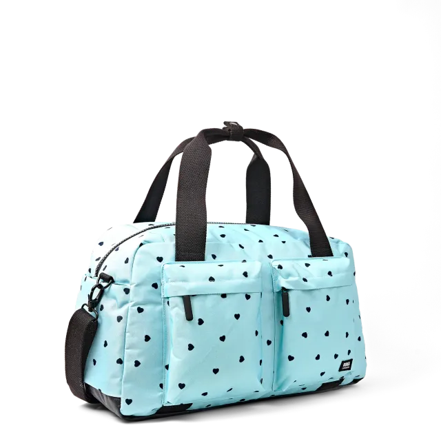 Roka London Gatwick rejsetaske Medium heart print laptoprum