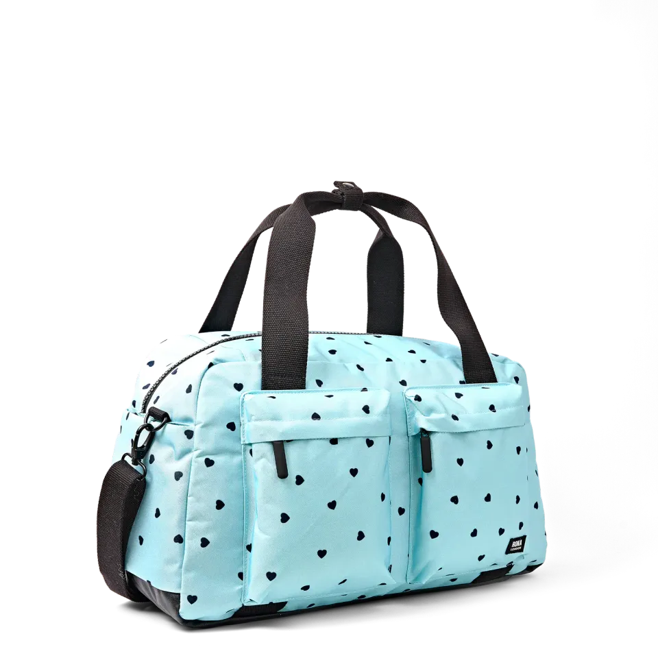 Roka London Gatwick rejsetaske Medium heart print laptoprum