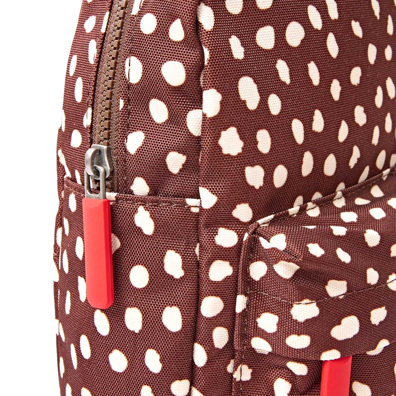 Roka Willesden skuldertaske Brown Dot Large 5,0 liter