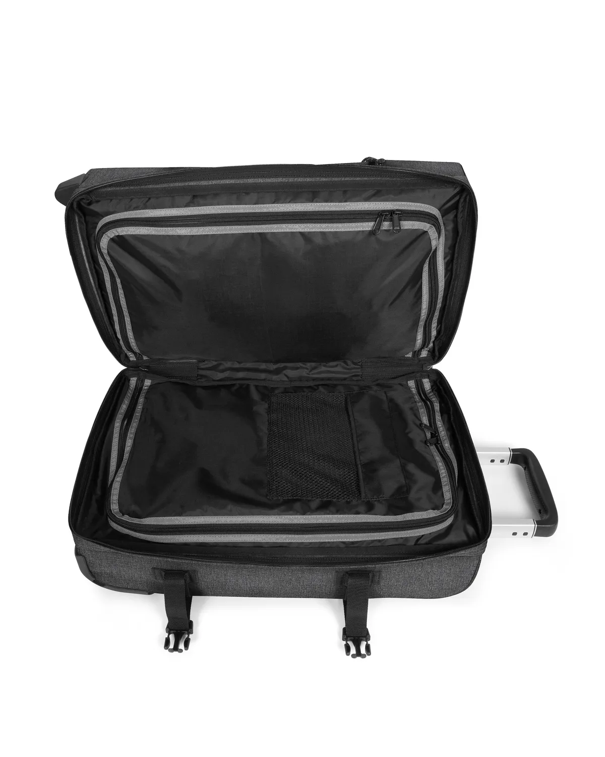 Eastpak Transit'r S kuffert Black Denim Small vandafvisende