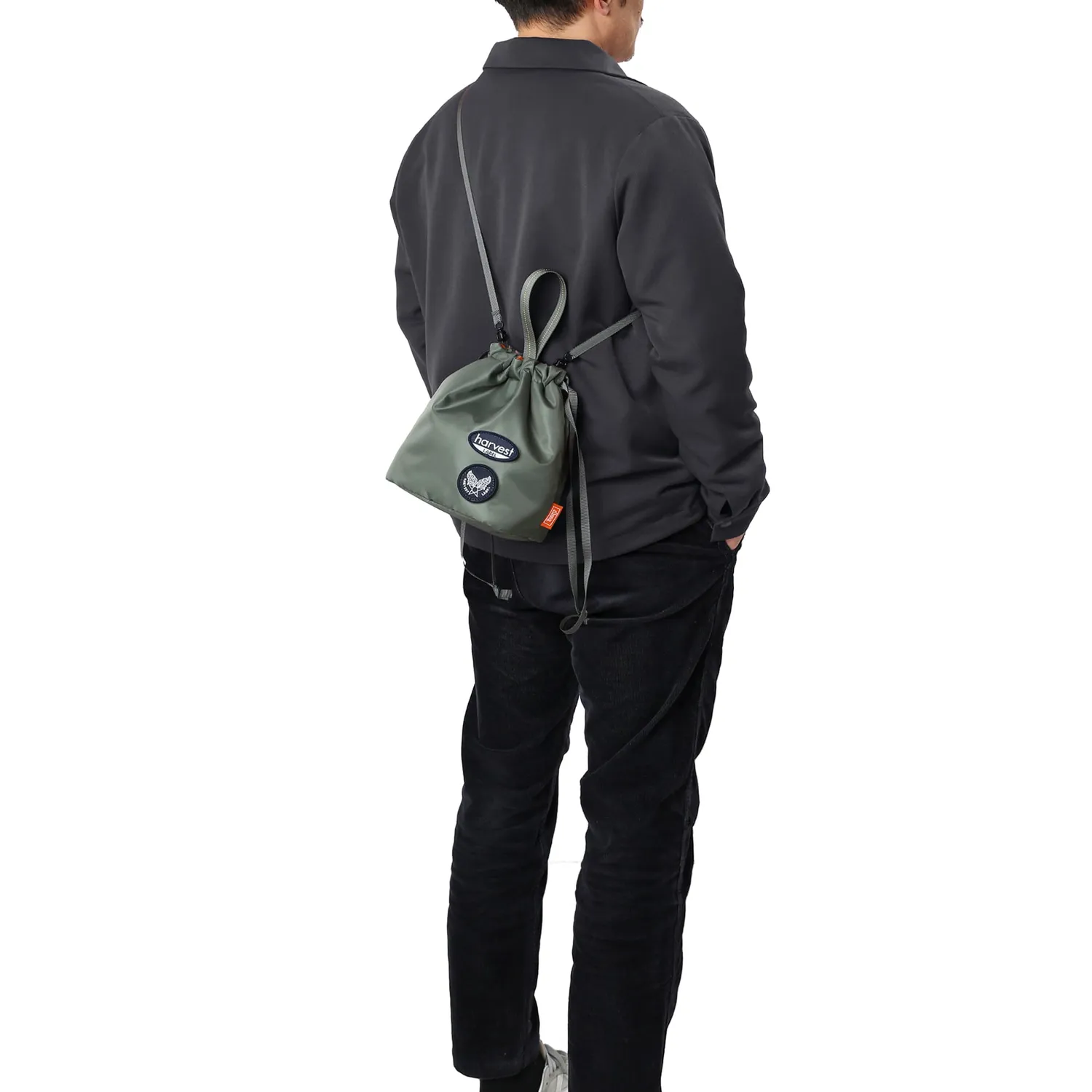 Harvest Label Limited Line HLM-0040 skuldertaske blå vendbar