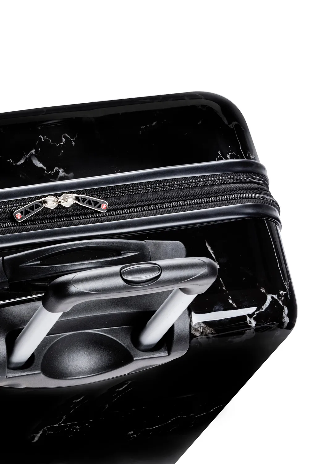 Swissgear 7579 kuffert hardcase 28" sort marmor udvidelig