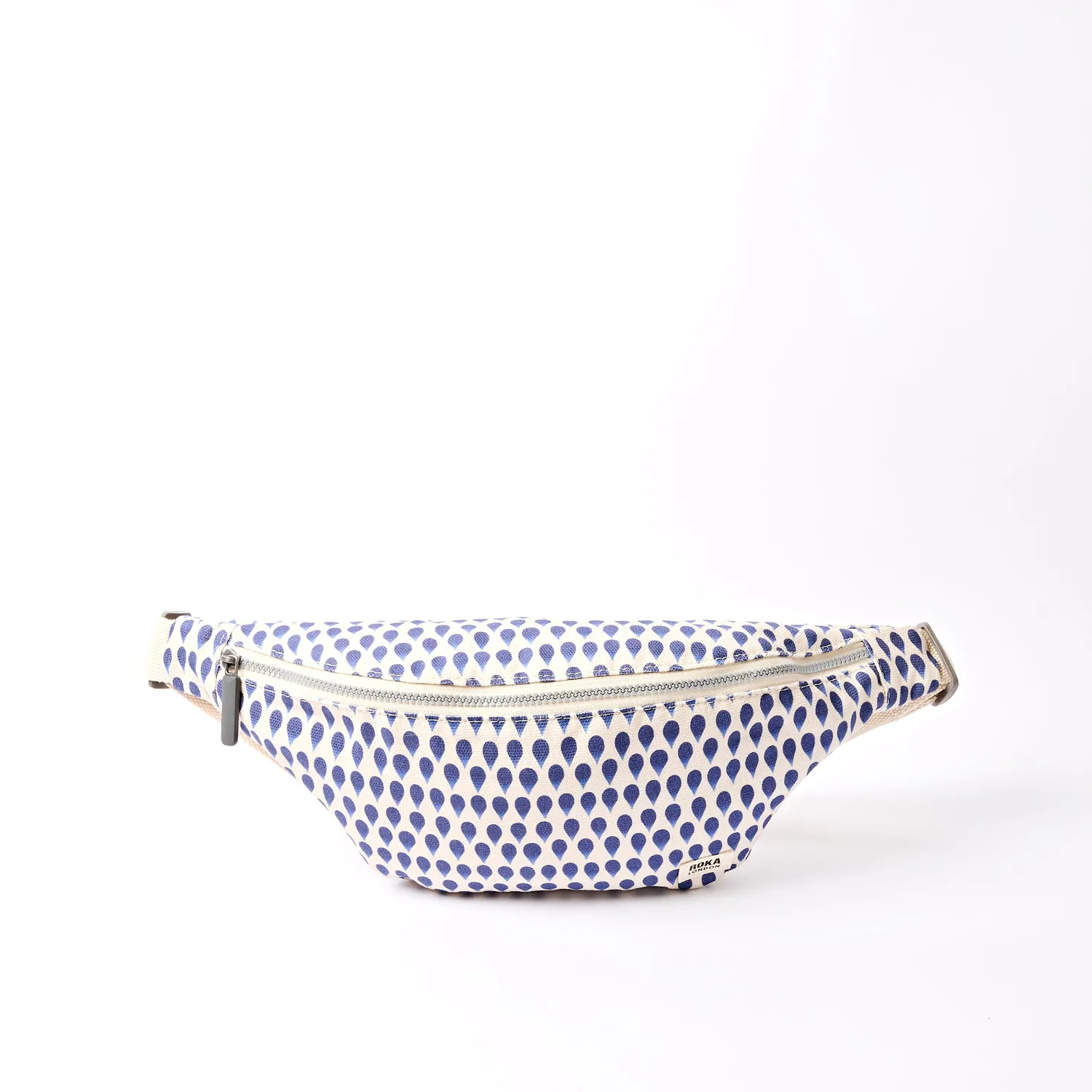 Roka London Mill Hill Small crossbody taske denim rain