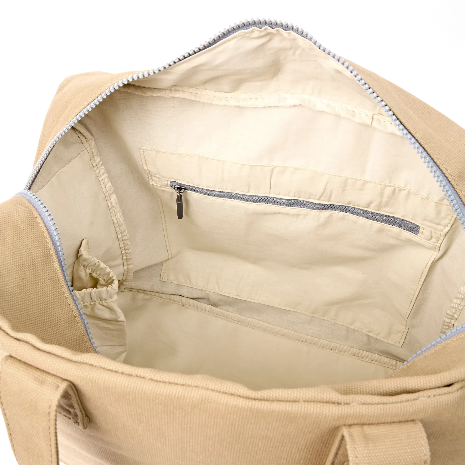 Roka London Sloane skuldertaske Safari Medium canvas