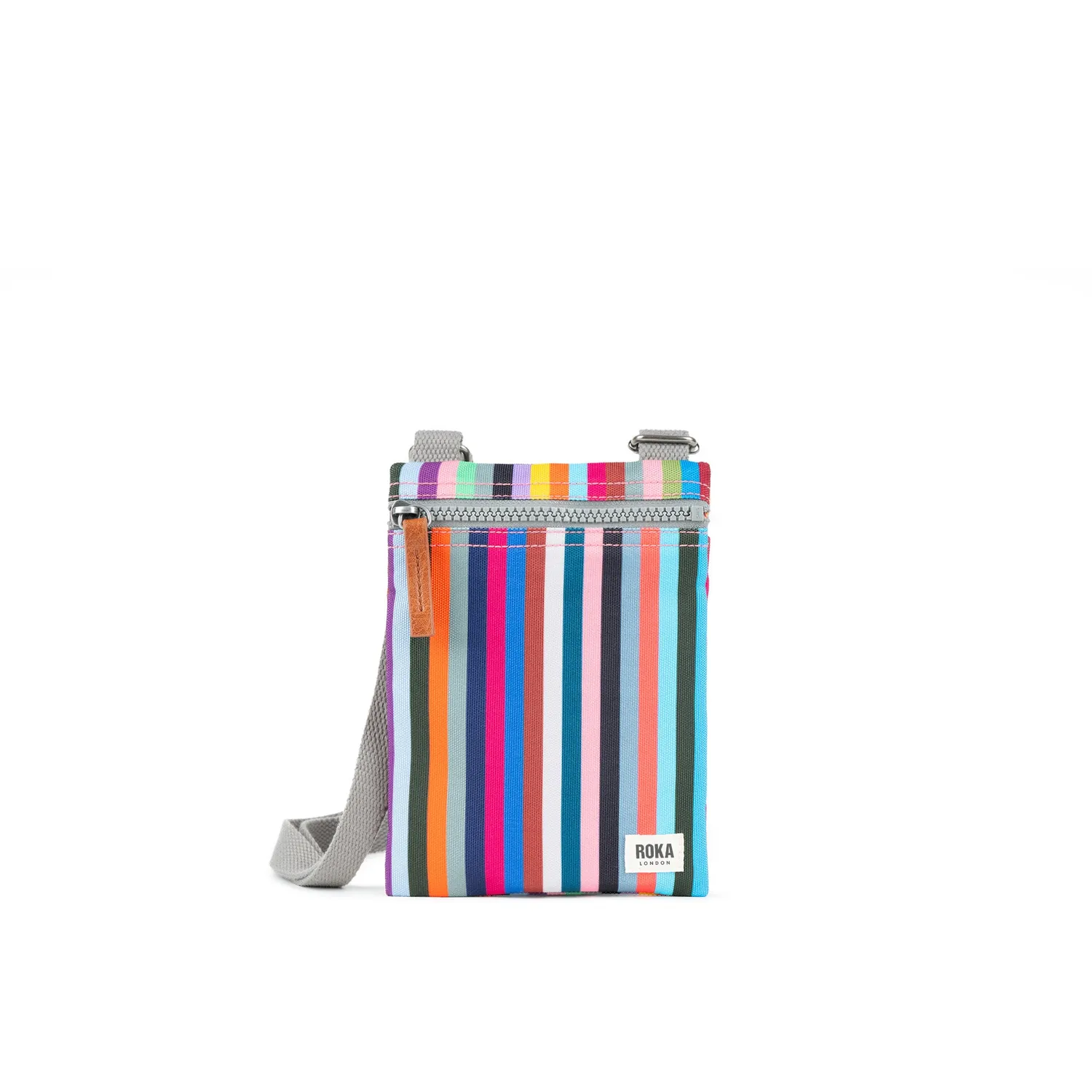 Roka Chelsea mobiltaske Extra Small multifarvet stribet