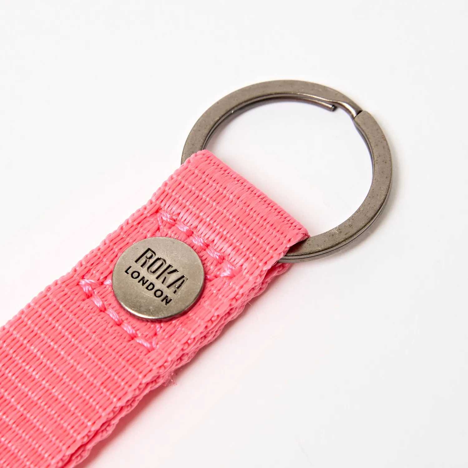 Roka London Portland nøglering One Size pink lemonade